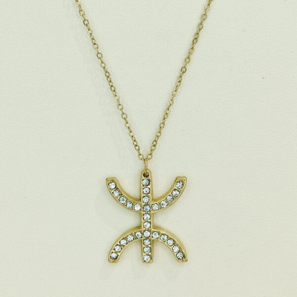 Stainless Steel Necklaces  Constellation Arabic Islam Muslim  Good Quality No Change Color For Women Girls AS241106023