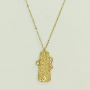 Stainless Steel Necklaces  Religiously Shape Arabic Islam Muslim  Good Quality No Change Color For Women Girls AS241106045