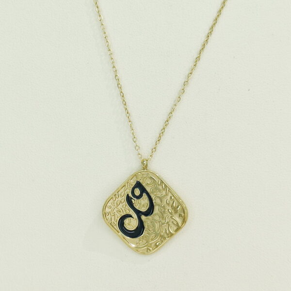 Stainless Steel Necklaces  Rhombic Arabic Islam Muslim  Good Quality No Change Color For Women Girls AS241106060