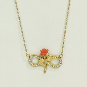 Stainless Steel Necklaces Infinite Twist Eight Arabic Islam Muslim Good Quality No Change Color For Women Girls AS241108029