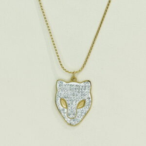 Stainless Steel Necklaces  Animal Leopard'S Head Arabic Islam Muslim  Good Quality No Change Color For Women Girls AS241108030