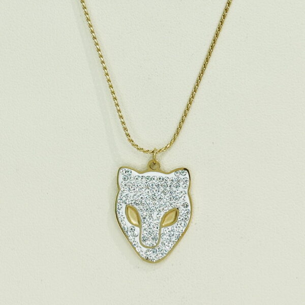 Stainless Steel Necklaces  Animal Leopard'S Head Arabic Islam Muslim  Good Quality No Change Color For Women Girls AS241108030