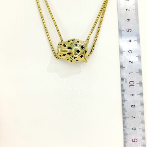 Stainless Steel Necklaces  Skeletonized Leopard'S Head Arabic Islam Muslim  Good Quality No Change Color For Women Girls AS241216001 - Image 2