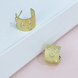 Stainless Steel Earrings Geometric Smooth C Shape Good Quality No Change Color For Women Girls BS241216020