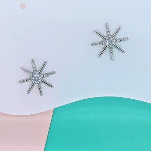 Stainless Steel Earrings Cubic Sun Star Of David Good Quality No Change Color For Women Girls  BS250109117