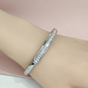 Copper Bangles Bracelets Crystals/Zirconia Good Quality No Change Color For Women Girls CC24110005