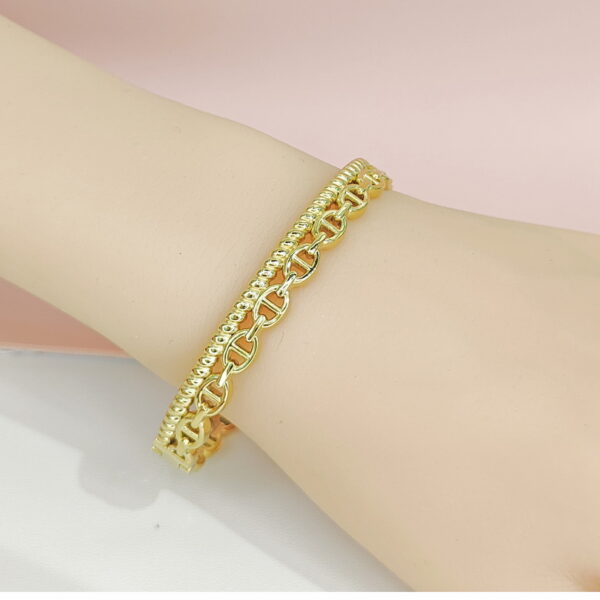 Stainless Steel Bangles Bracelets Crystals/Zirconia Snout Lace Good Quality No Change Color For Women Girls CS24110025