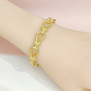 Stainless Steel Bangles Bracelets Crystals/Zirconia Almighty Good Quality No Change Color For Women Girls CS24110026