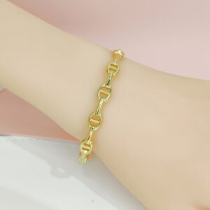 Stainless Steel Bangles Bracelets Crystals/Zirconia Snout Good Quality No Change Color For Women Girls CS24110027