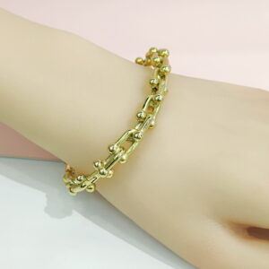 Stainless Steel Bangles Bracelets Savi Chain Link Good Quality No Change Color For Women Girls CS241216004