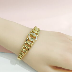 Stainless Steel Bangles Bracelets Twist Loop Good Quality No Change Color For Women Girls CS241216011