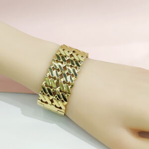 Stainless Steel Bangles Bracelets Double-Layered Chains Good Quality No Change Color For Women Girls CS241216022