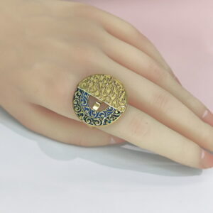 Open Adjustable Stainless Steel Rings  Duplex Openwork Good Quality No Change Color For Women Girls DS24110011