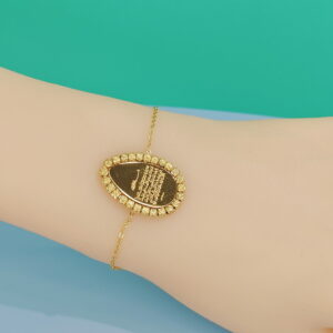 Stainless Steel Bracelets Bangles Oval Good Quality No Change Color For Women Girls ES24110006