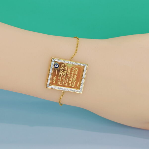 Stainless Steel Bracelets Bangles Rectangular Good Quality No Change Color For Women Girls ES24110007