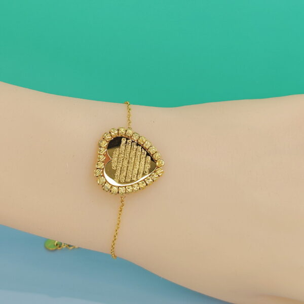 Stainless Steel Bracelets Bangles Love Heart Shape Good Quality No Change Color For Women Girls ES24110008