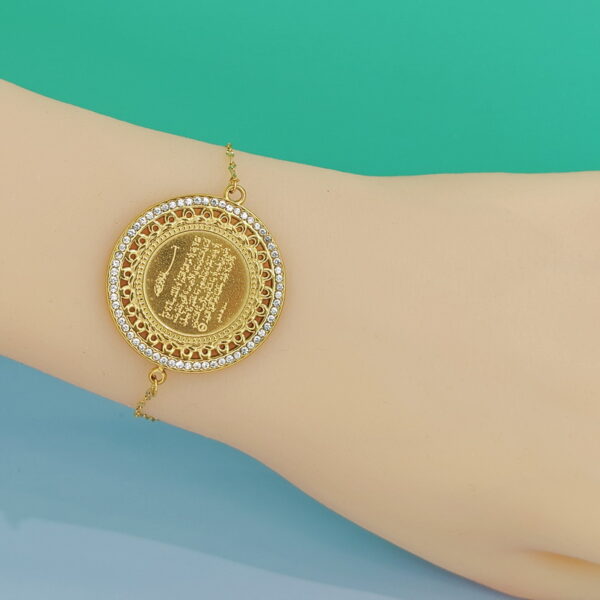 Stainless Steel Bracelets Bangles Round With Zircon Good Quality No Change Color For Women Girls ES24110010