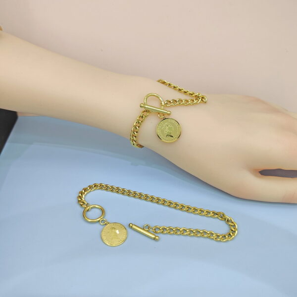 Stainless Steel Bracelets Bangles with Pandents Avatar Good Quality No Change Color For Women Girls  ES250108022