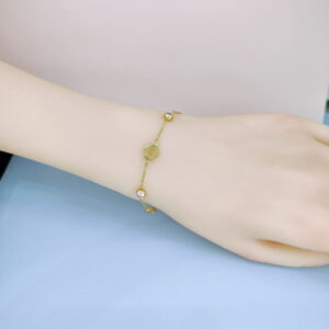 Stainless Steel Bracelets Bangles with Pandents Geometric  Good Quality No Change Color For Women Girls  ES250108147