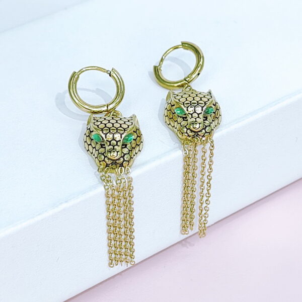 Stainless Steel Necklaces+Earrings Sets 18Inch Good Quality No Change Color For Women Girls SS241216002 - Image 4