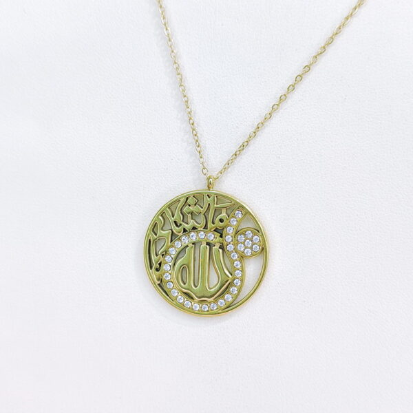 Stainless Steel Necklaces+Earrings Sets 18Inch Good Quality No Change Color For Women Girls SS241216004 - Image 2