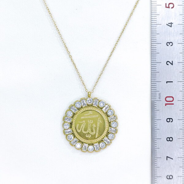 Stainless Steel Necklaces+Earrings Sets 18Inch Good Quality No Change Color For Women Girls SS241216008 - Image 2