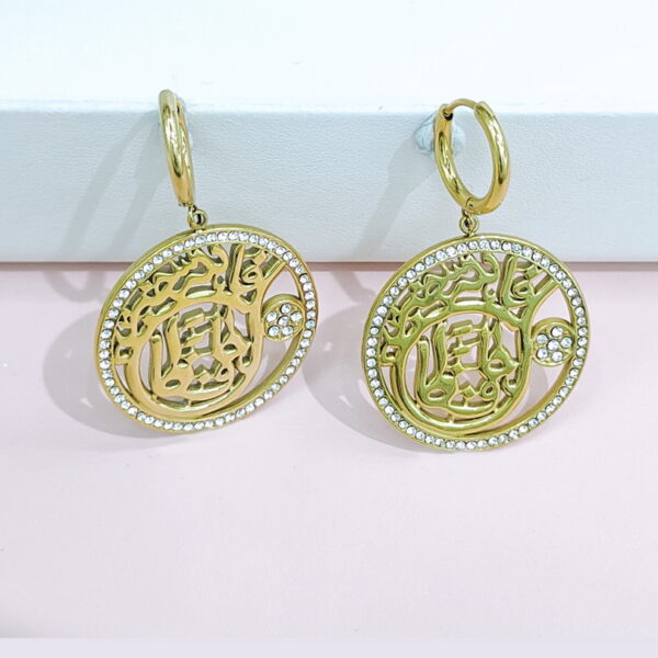 Stainless Steel Necklaces+Earrings Sets 18Inch Good Quality No Change Color For Women Girls SS241216004 - Image 5