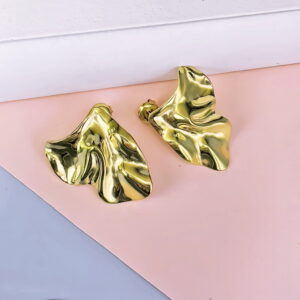 Stainless Steel Cubic Earrings  for Women and Girls Geometric Good Quality No Change Color BS250301036