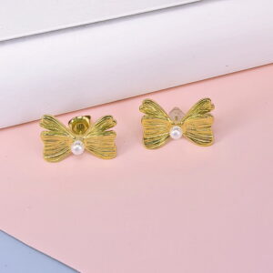 Stainless Steel Cubic Earrings  for Women and Girls Butterfly Good Quality No Change Color BS250301037