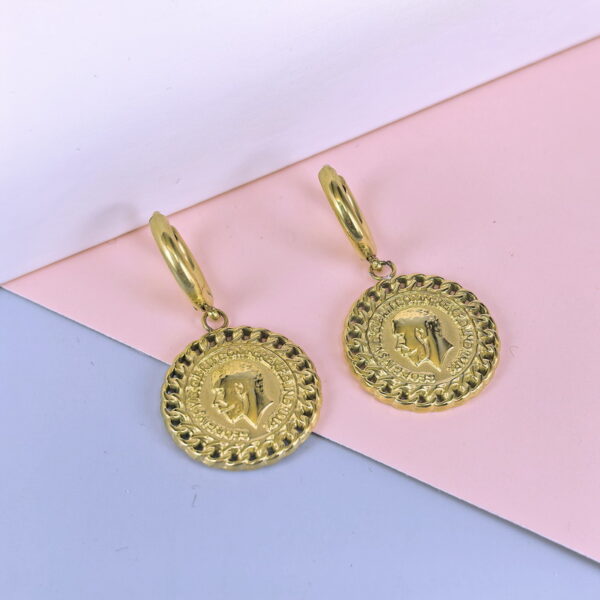 Stainless Steel Cubic Earrings  for Women and Girls Rhombus Good Quality No Change Color BS250301069