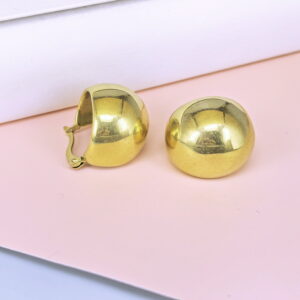 Stainless Steel Cubic Earrings  for Women and Girls C Shape Good Quality No Change Color BS250301087