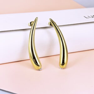 Stainless Steel Cubic Earrings  for Women and Girls Hollow Out Good Quality No Change Color BS250301090