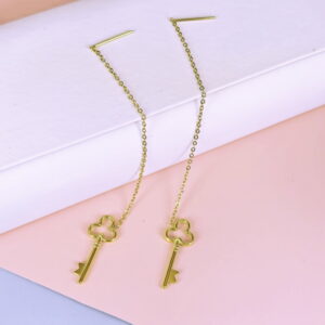 Stainless Steel Cubic Earrings  for Women and Girls Leaf Flowers Good Quality No Change Color BS250301101