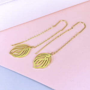 Stainless Steel Cubic Earrings  for Women and Girls Four-Leaf Clover Good Quality No Change Color BS250301102
