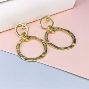 Stainless Steel Cubic Earrings  for Women and Girls Round Good Quality No Change Color BS250301107