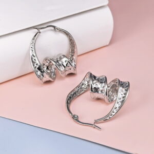 Stainless Steel Cubic Earrings  for Women and Girls Beads Chain Good Quality No Change Color BS250301109