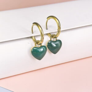 Stainless Steel Cubic Earrings  for Women and Girls Geometric Good Quality No Change Color BS250301124