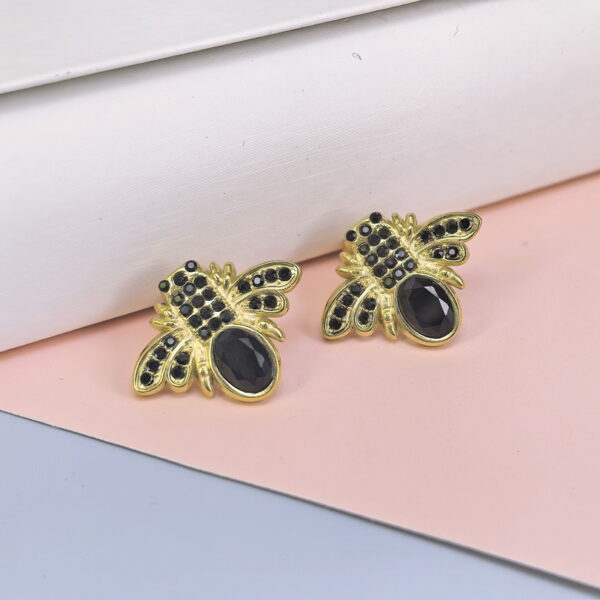 Stainless Steel Cubic Earrings  for Women and Girls Rhombus Good Quality No Change Color BS250301132