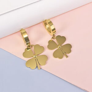 Stainless Steel Cubic Earrings  for Women and Girls Hollow Out Good Quality No Change Color BS250301138