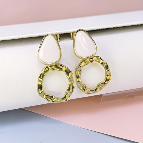 Stainless Steel Cubic Earrings  for Women and Girls Zicronia Crystal Good Quality No Change Color BS250301146