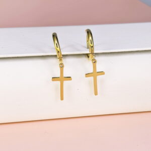 Stainless Steel Cubic Earrings  for Women and Girls Butterfly Good Quality No Change Color BS250301153