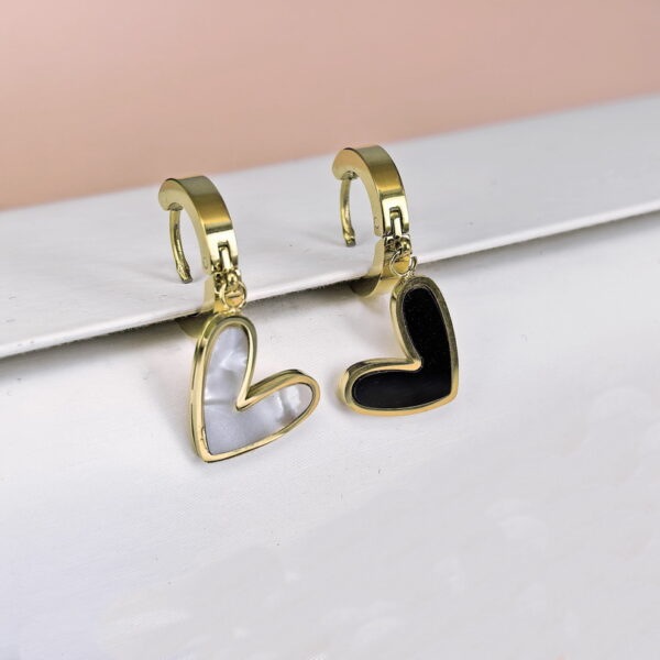 Stainless Steel Cubic Earrings  for Women and Girls Rectangle Good Quality No Change Color BS250301180