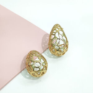 Stainless Steel Earrings Leopard Print Cutout Drops Good Quality No Change Color For Women Girls BS24110024