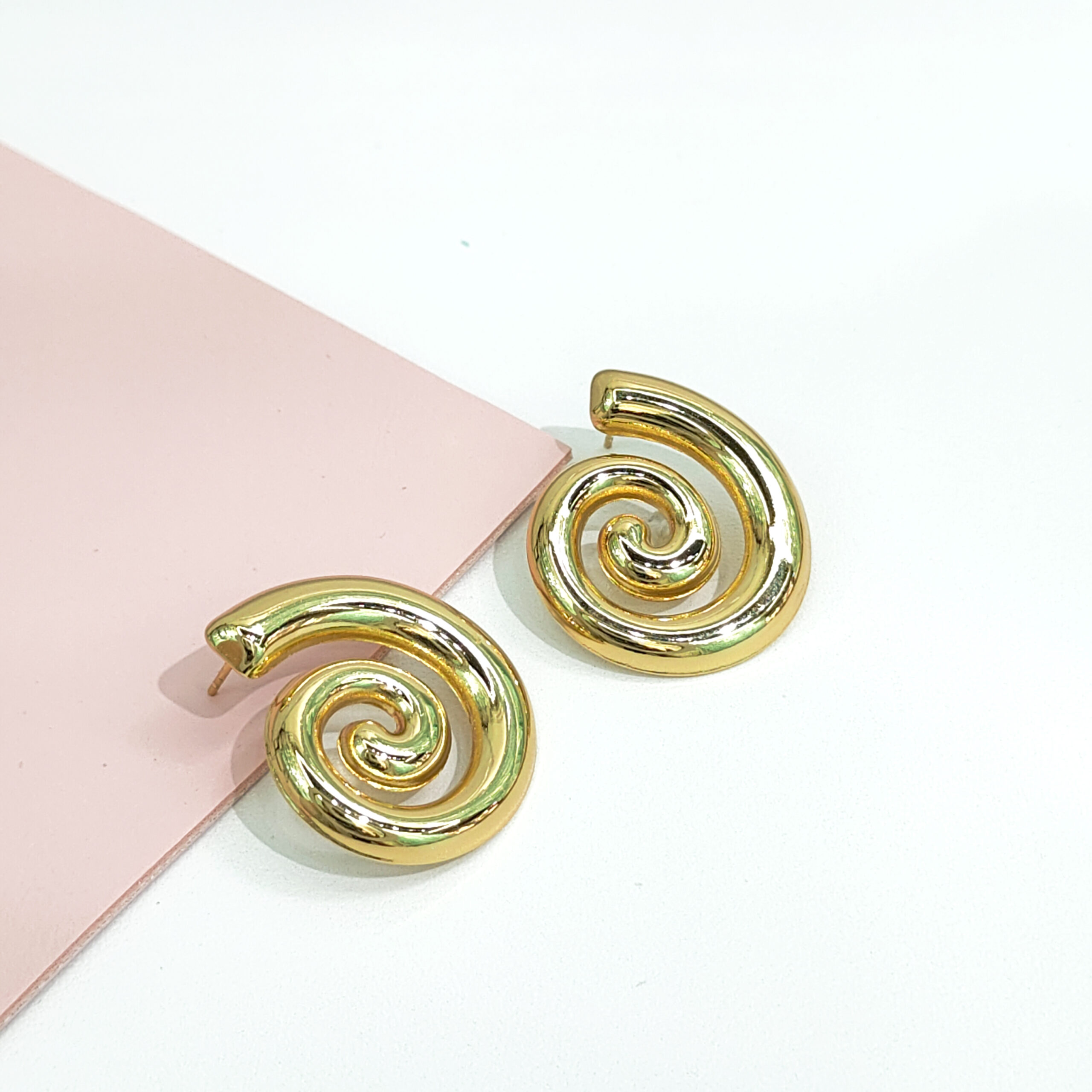 Stainless Steel Earrings Geometric Swing Threads Good Quality No Change Color For Women Girls BS24110037