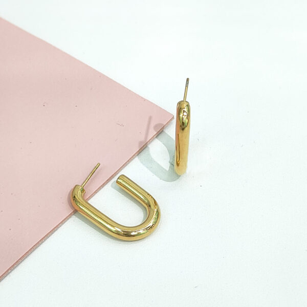 Stainless Steel Earrings Geometric U-shape Good Quality No Change Color For Women Girls BS24110062