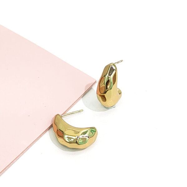 Stainless Steel Earrings Tangential Teardrop Good Quality No Change Color For Women Girls BS24110074