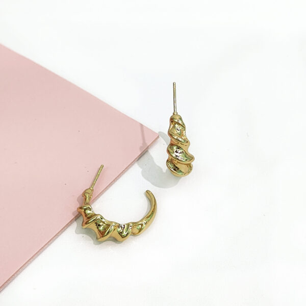 Stainless Steel Earrings Bullseye Thread Good Quality No Change Color For Women Girls BS24110075