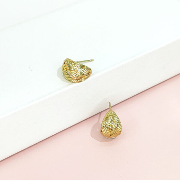 Stainless Steel Earrings Geometrical Winding Good Quality No Change Color For Women Girls BS24110089