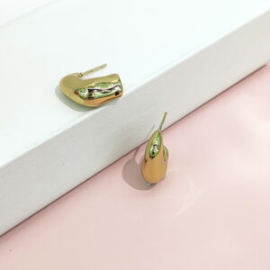 Stainless Steel Earrings Geometric C-Shaped Good Quality No Change Color For Women Girls BS24110102
