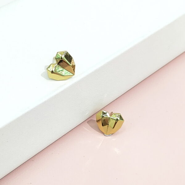 Stainless Steel Earrings Tangential Love Heart Good Quality No Change Color For Women Girls BS24110134